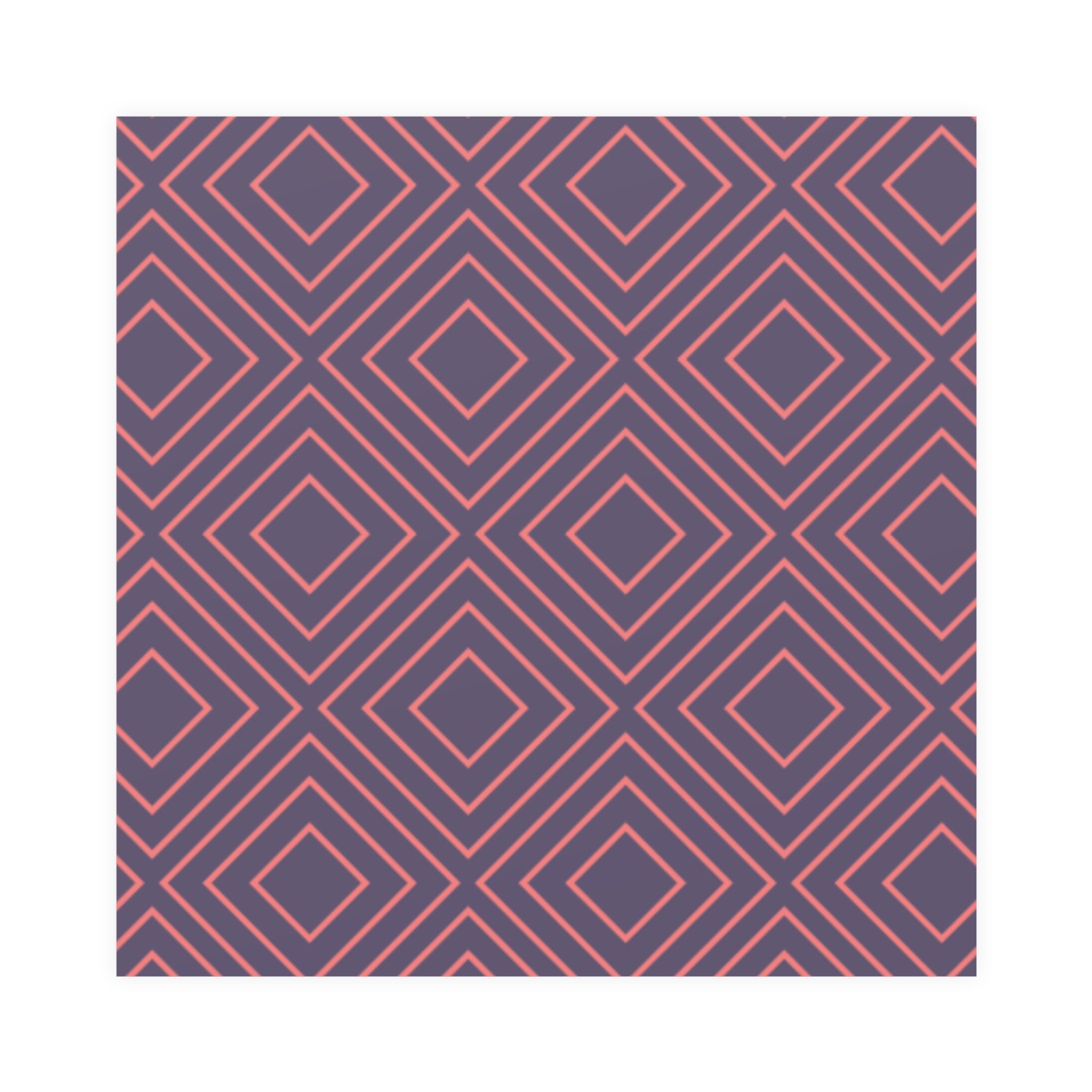 Optical Grid Matte Paper Poster