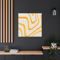 Golden Flow Canvas Gallery Wraps