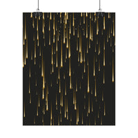 Golden Rain Rolled Posters