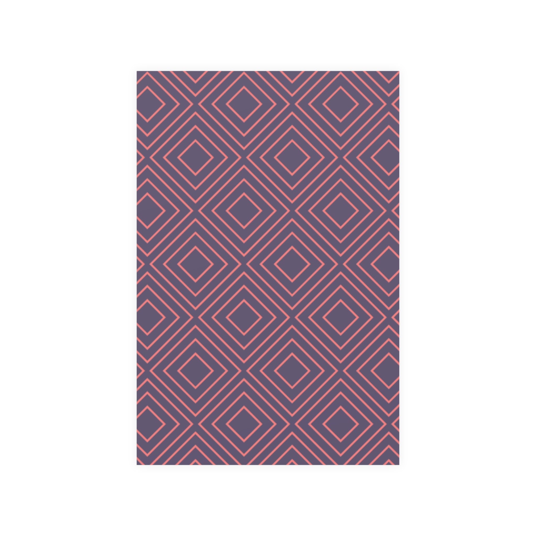 Optical Grid Matte Paper Poster