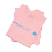 Terrified Unisex Jersey Short Sleeve Tee - Esmeralda Ecostore