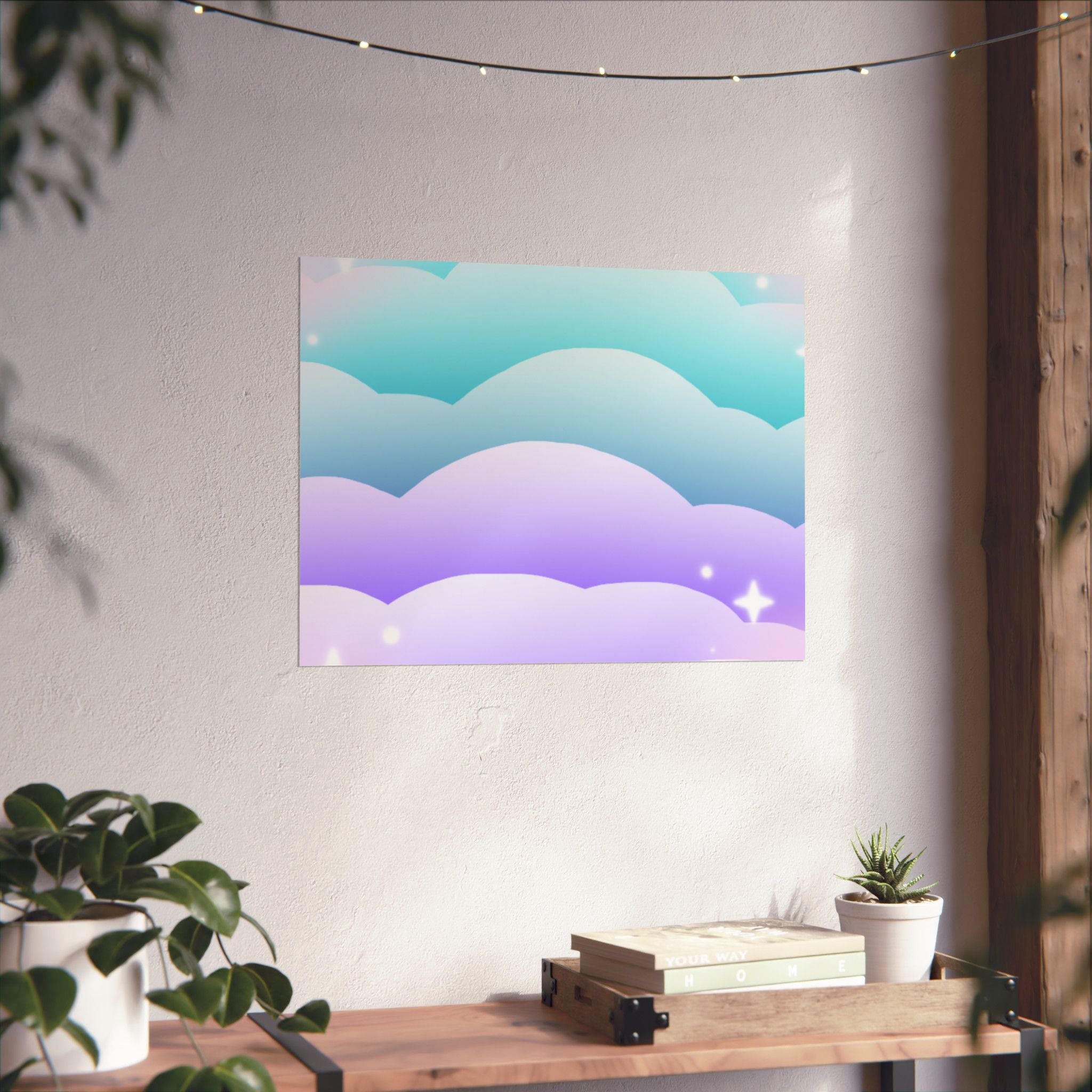 Cloudscape Matte Horizontal Posters