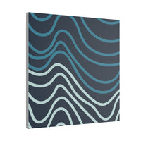 Wiggle Waves Matte Canvas