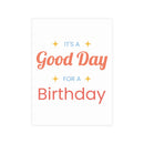 It's a Good Day for a Birthday Postcard Bundles - Esmeralda Ecostore