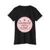 With Love Women's Organic Short Sleeve T-Shirt - Esmeralda Ecostore