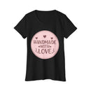 With Love Women's Organic Short Sleeve T-Shirt - Esmeralda Ecostore