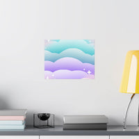 Cloudscape Matte Horizontal Posters - Esmeralda Ecostore