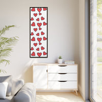 Heartbeat Matte Canvas