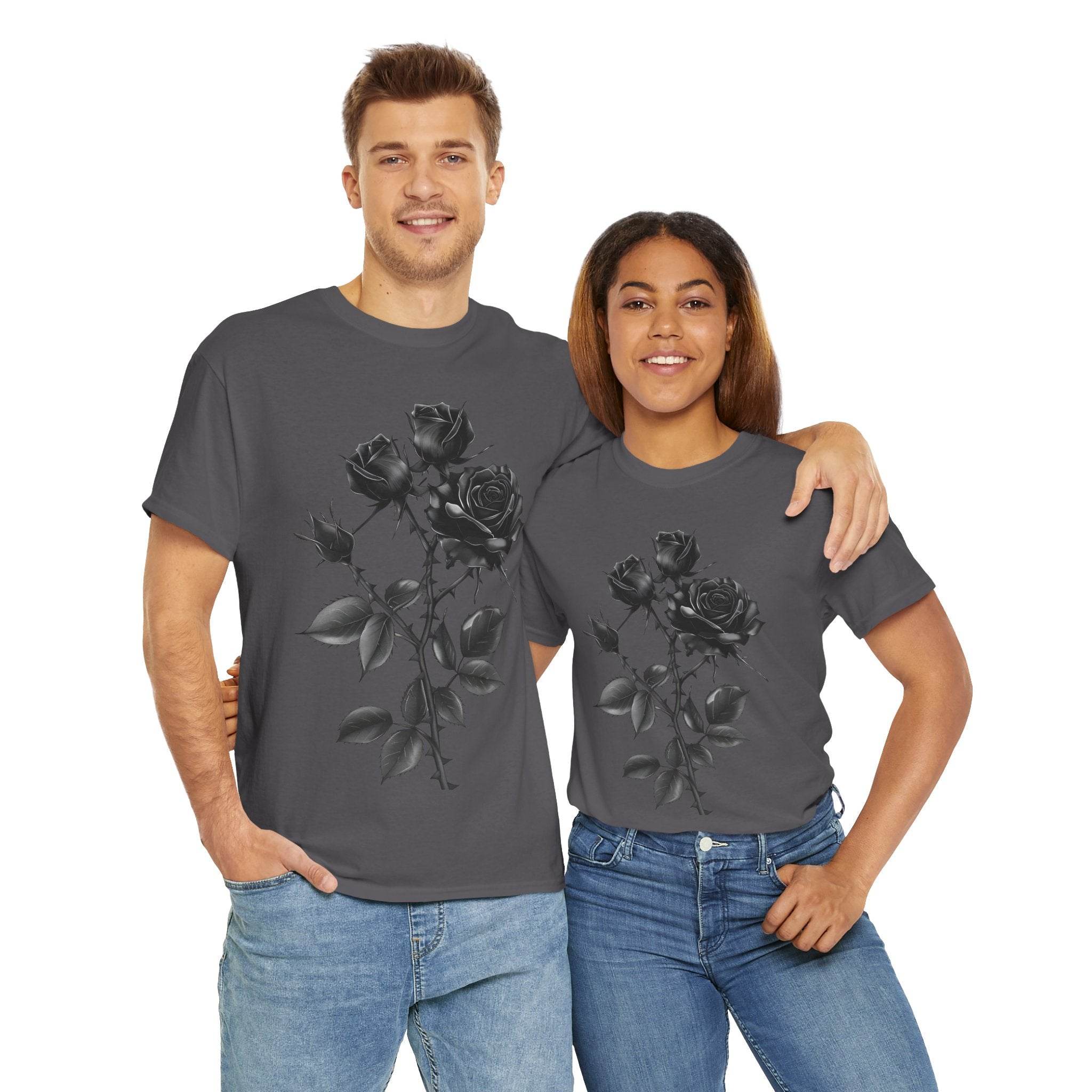 Eclipse Rose Unisex Heavy Cotton Tee