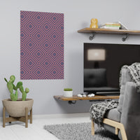 Optical Grid Matte Paper Poster