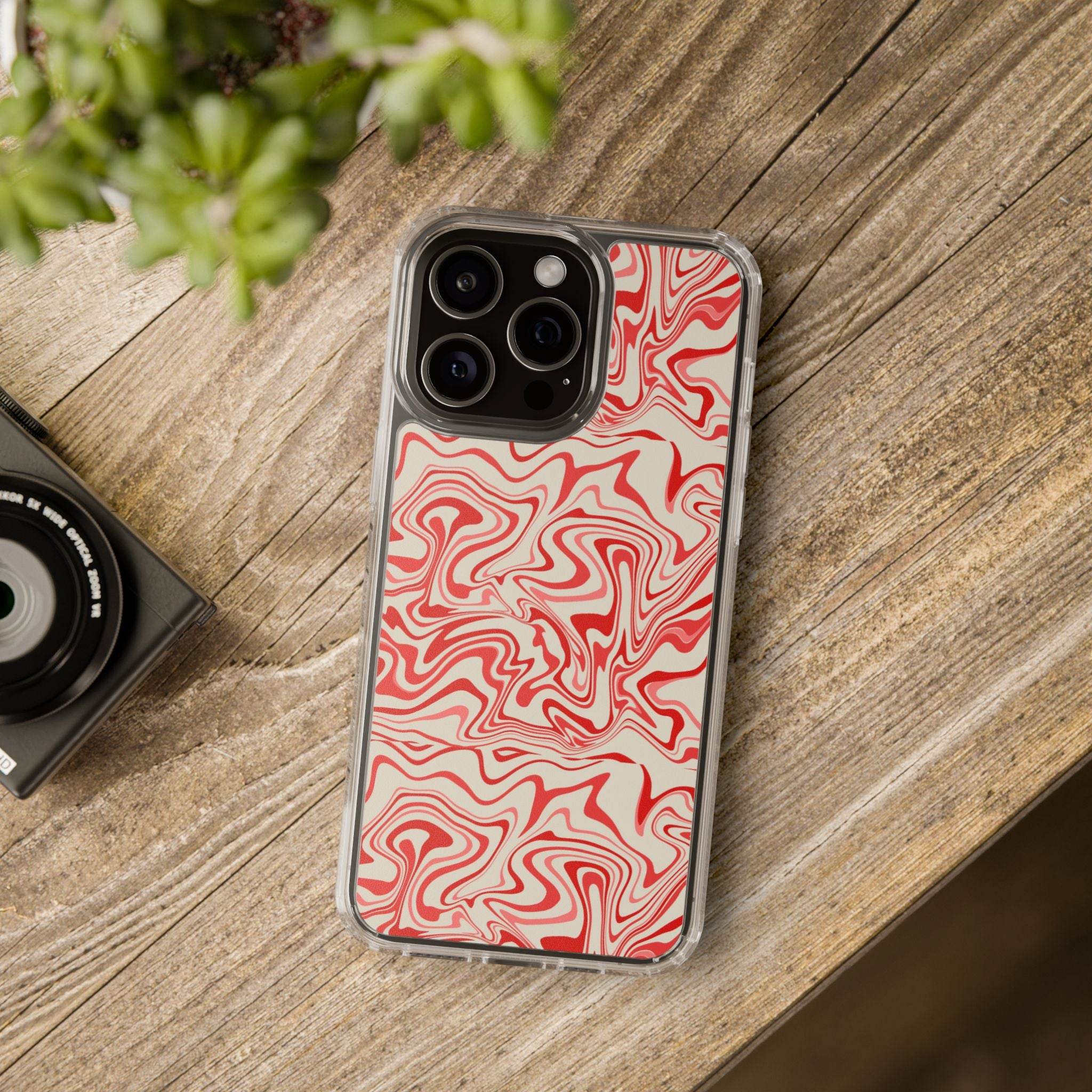 Lava Flow Sustainable Phone Clear Cases - Esmeralda Ecostore