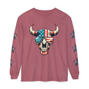 Liberty Horns Unisex Garment-Dyed Long Sleeve T-Shirt