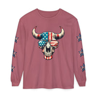 Liberty Horns Unisex Garment-Dyed Long Sleeve T-Shirt