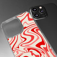 Lava Flow Clear Case