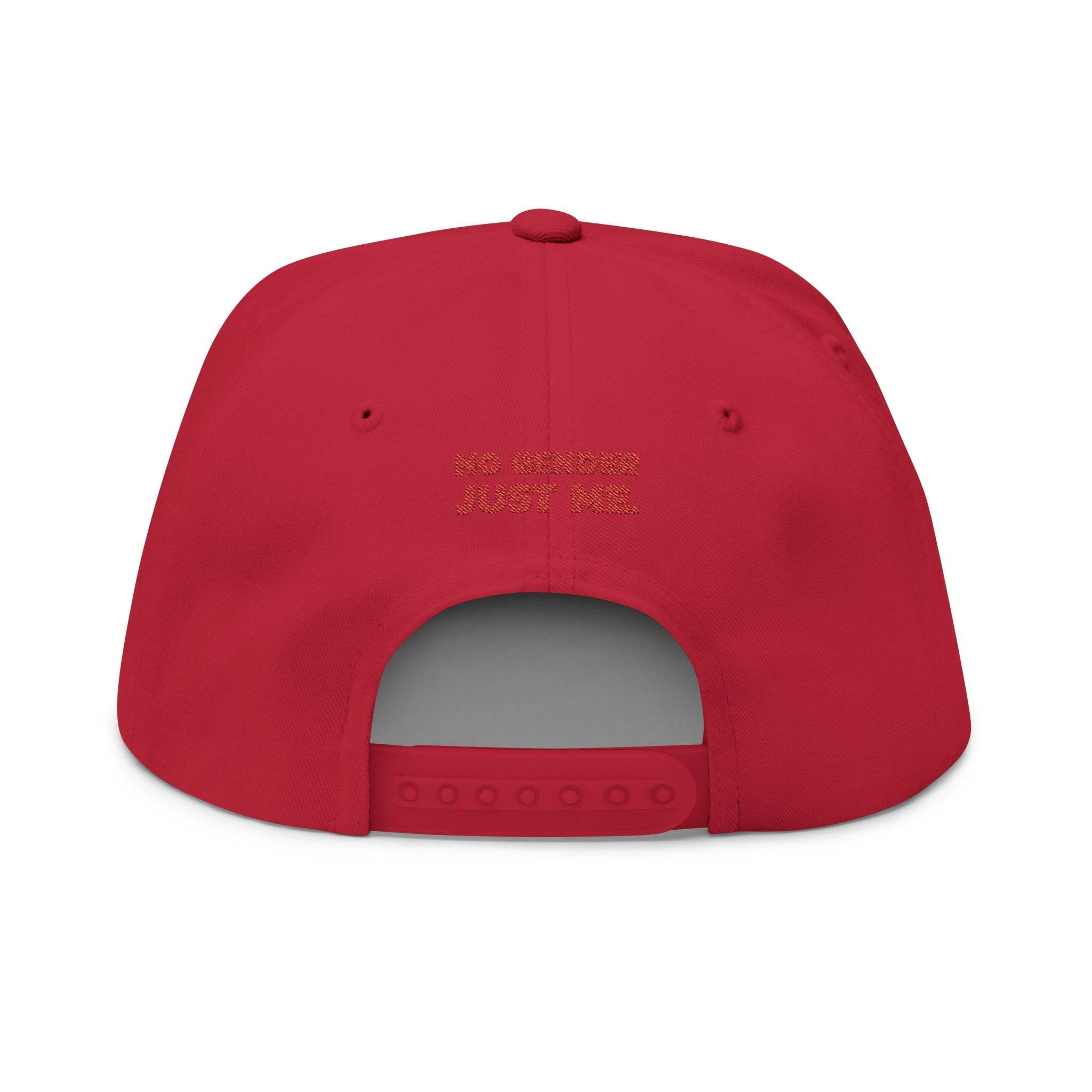 No Gender Flat Bill Cap (Embroidery) - Esmeralda Ecostore