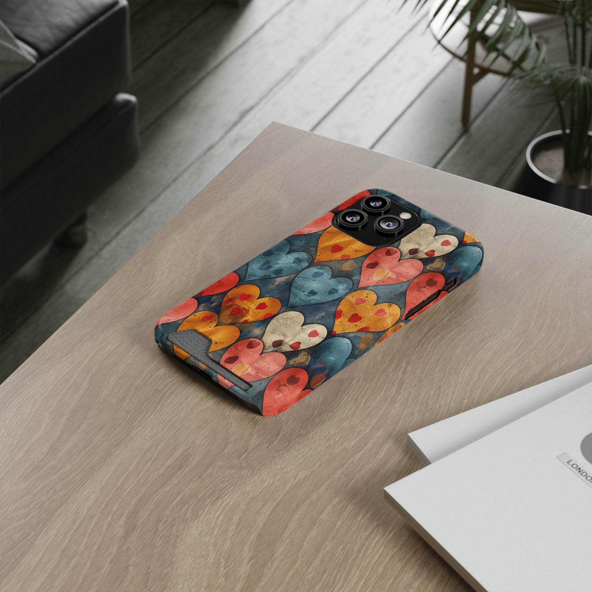 Love&Carry Phone Case With Card Holder - Esmeralda Ecostore
