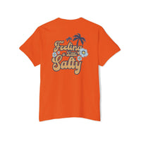 Blue Ocean Unisex Heavy Cotton Pocket Tee - Esmeralda Ecostore