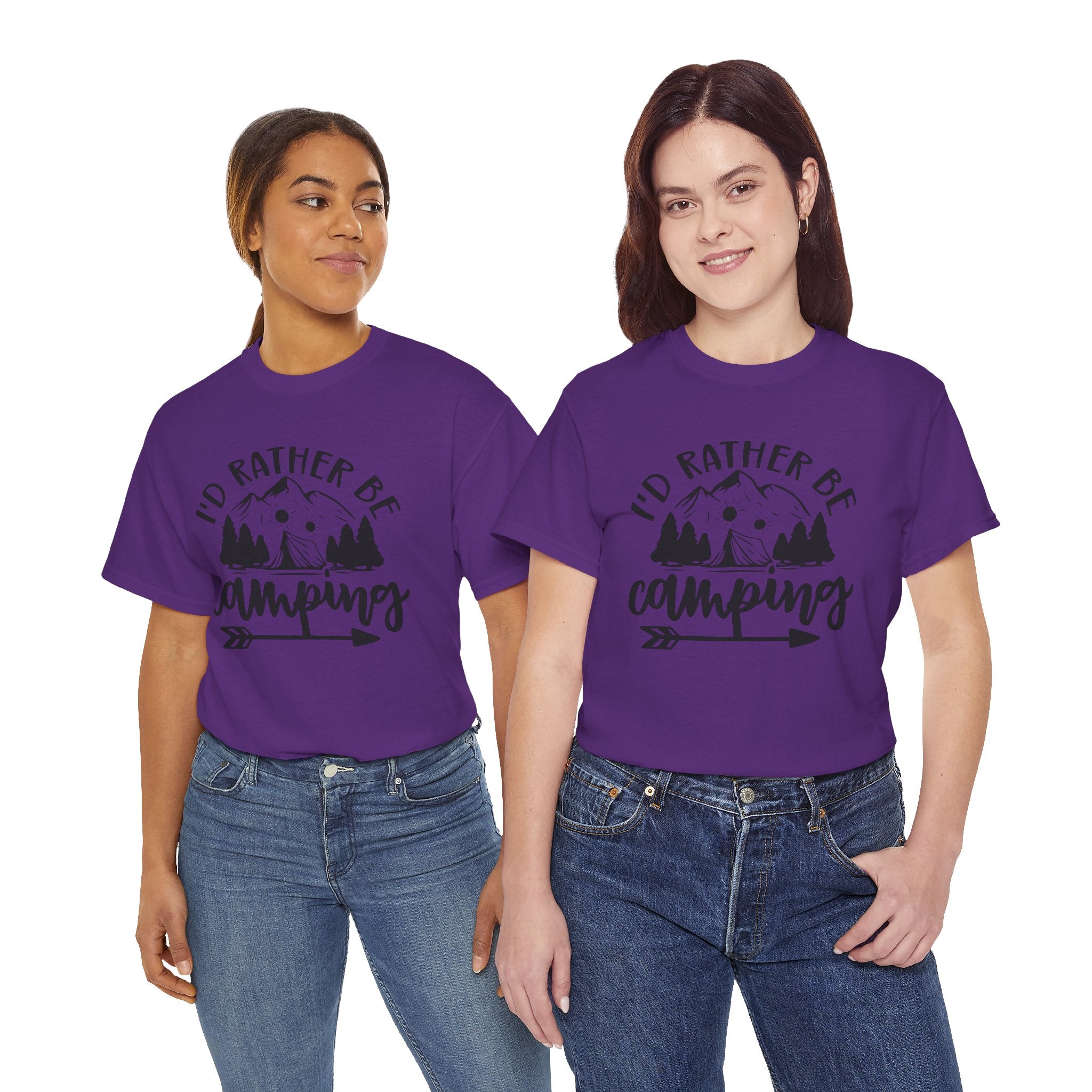 Camping Unisex Heavy Cotton Tee