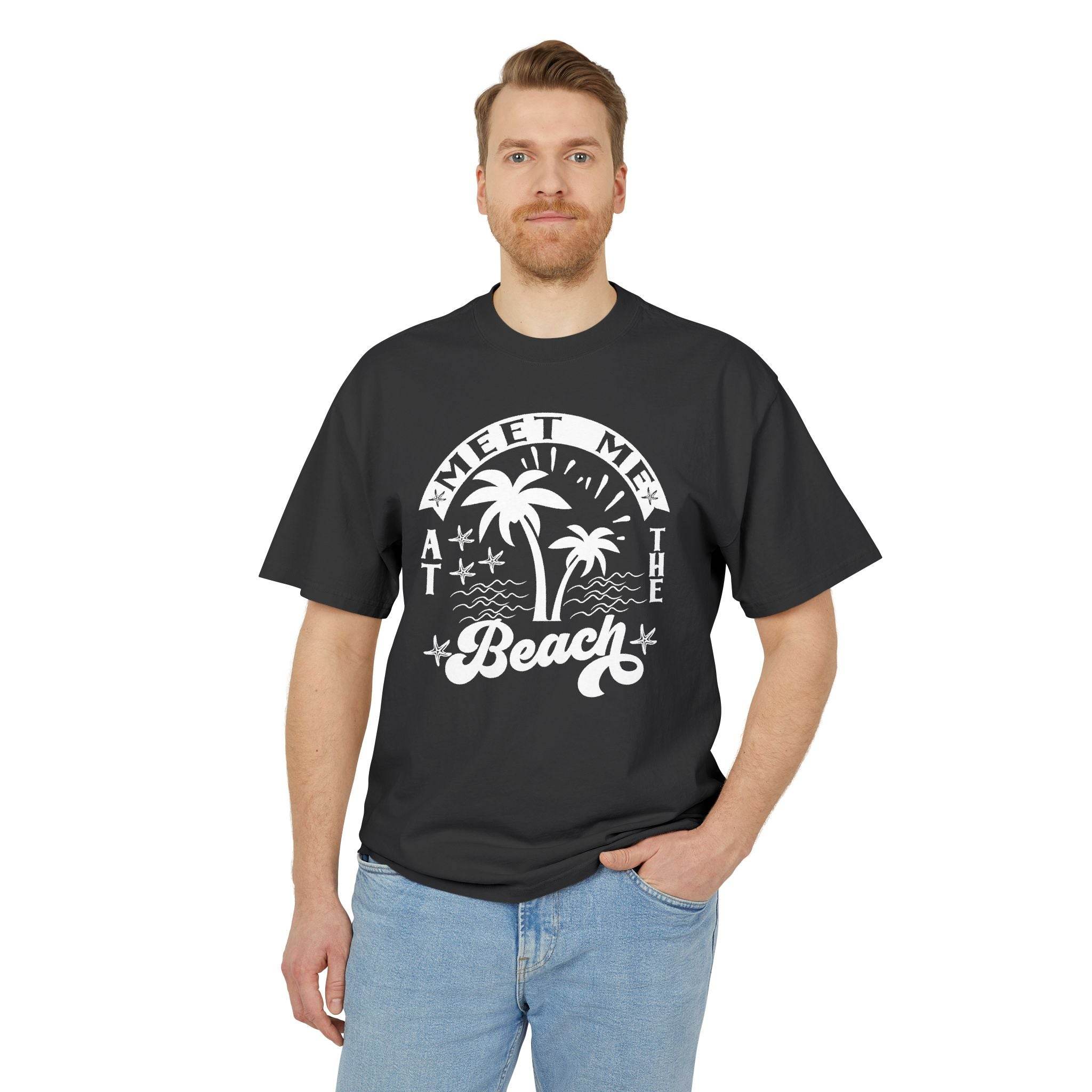 Beach Vibes Unisex Heavy Faded Tee - T-shirts - Esmeralda Ecostore