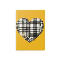 Warm Heart Hardcover Notebook with Puffy Covers