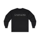 Family Unisex Ultra Cotton Long Sleeve Tee