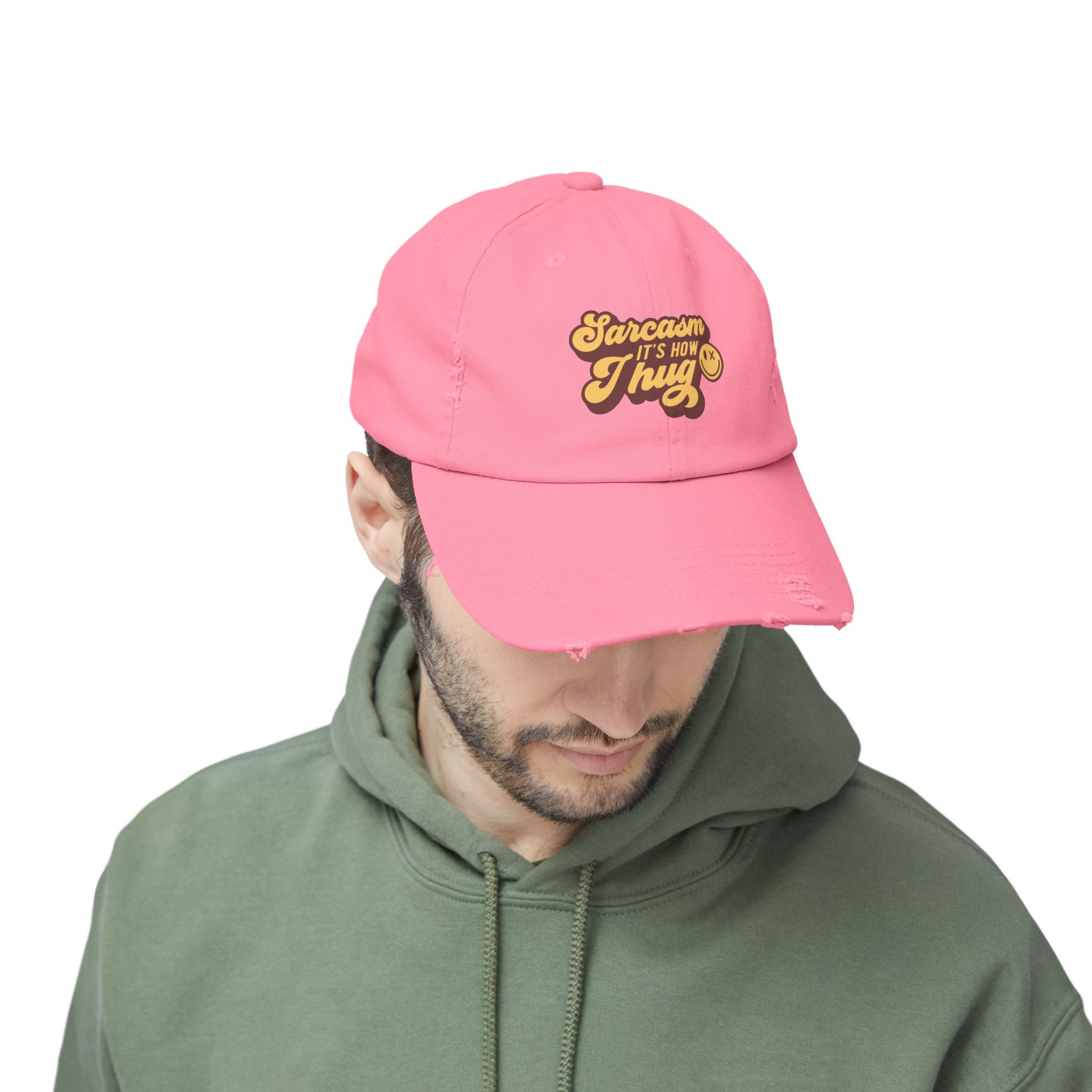 Sarcastic Unisex - Distressed Cap