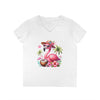 Tropical Chill Ladies's V-Neck T-Shirt - Esmeralda Ecostore