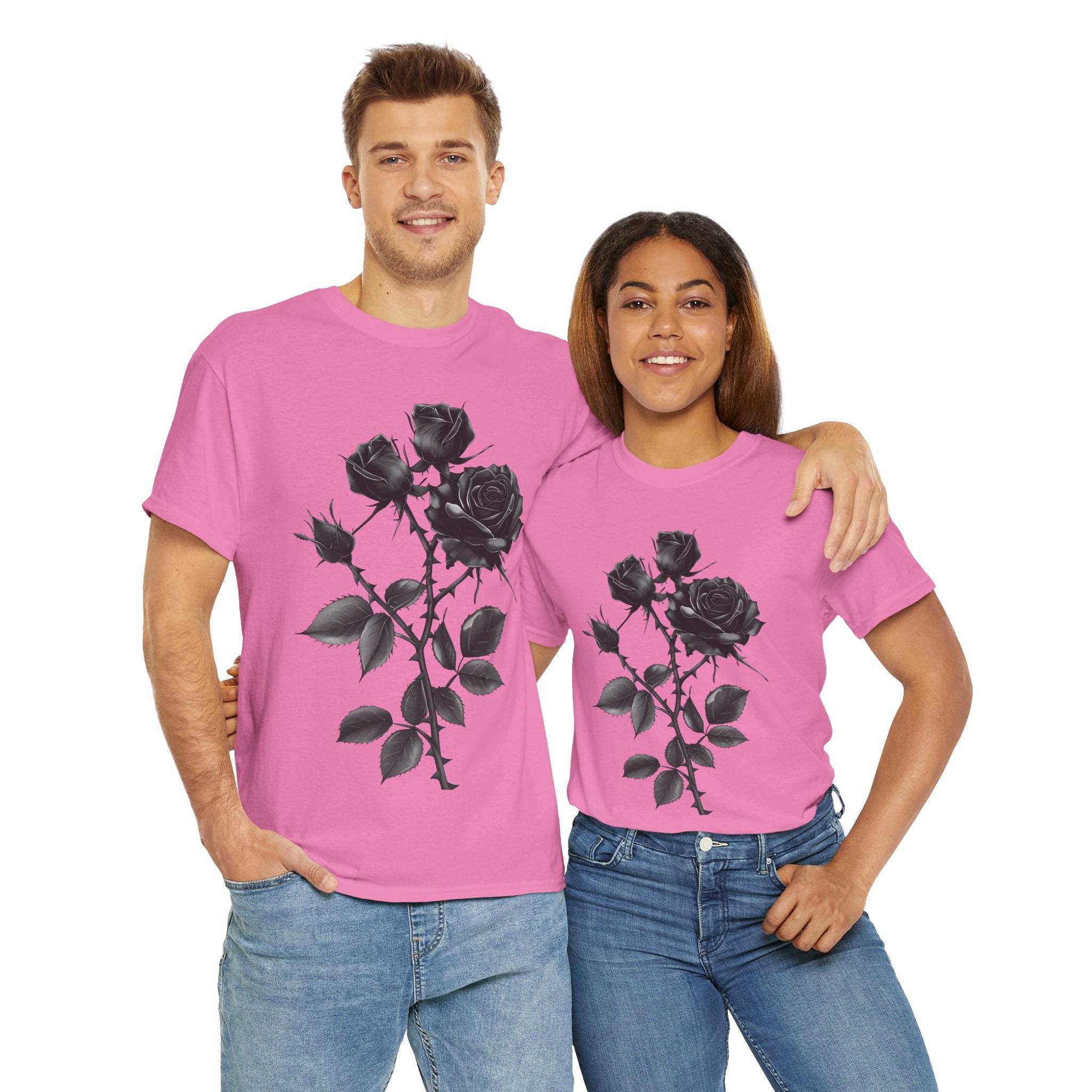 Eclipse Rose Unisex Heavy Cotton Tee
