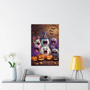 Halloween Monsters Matte Vertical Posters