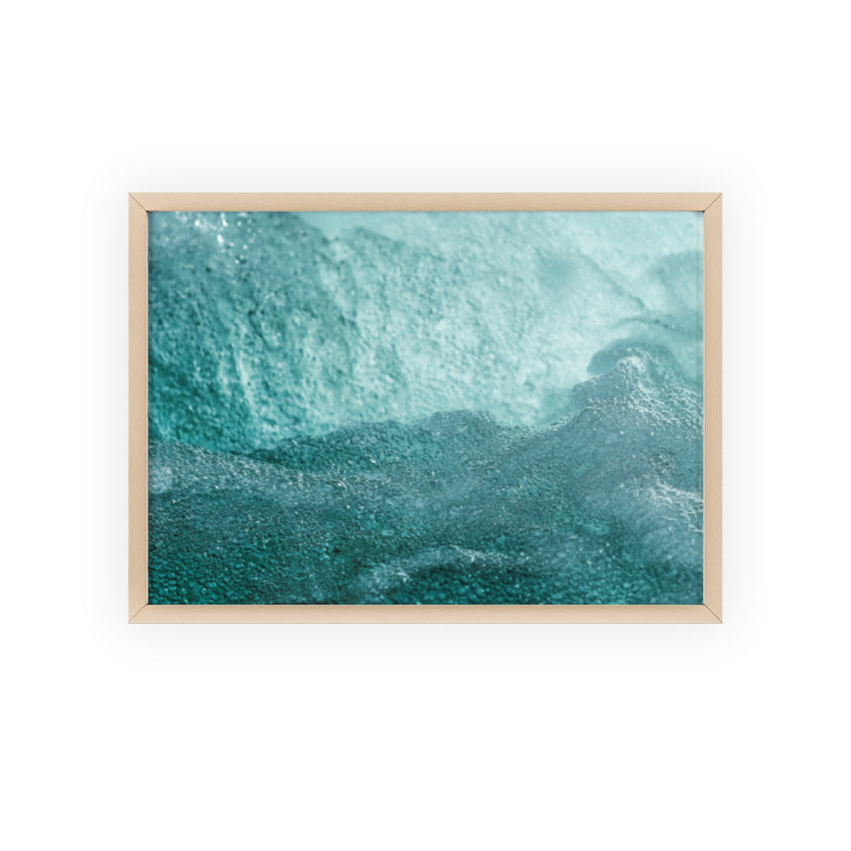 11.7" x 8.3" (Horizontal) / Natural Wood Frame / Matte