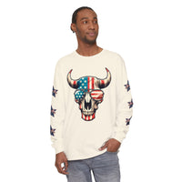 Liberty Horns Unisex Garment-Dyed Long Sleeve T-Shirt