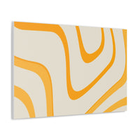 Golden Flow Canvas Gallery Wraps