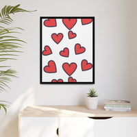 Heartbeat Matte Canvas