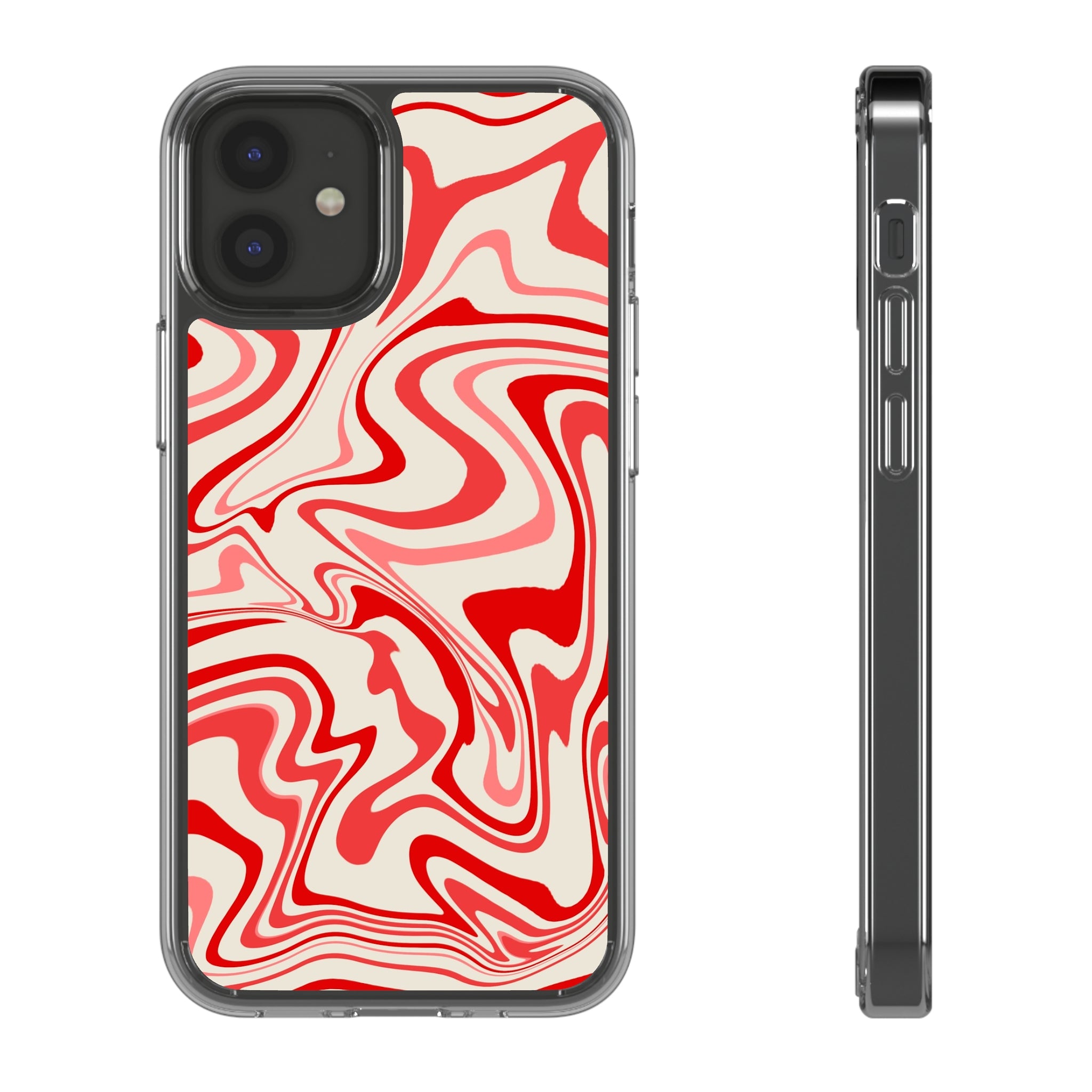 Lava Flow Clear Case