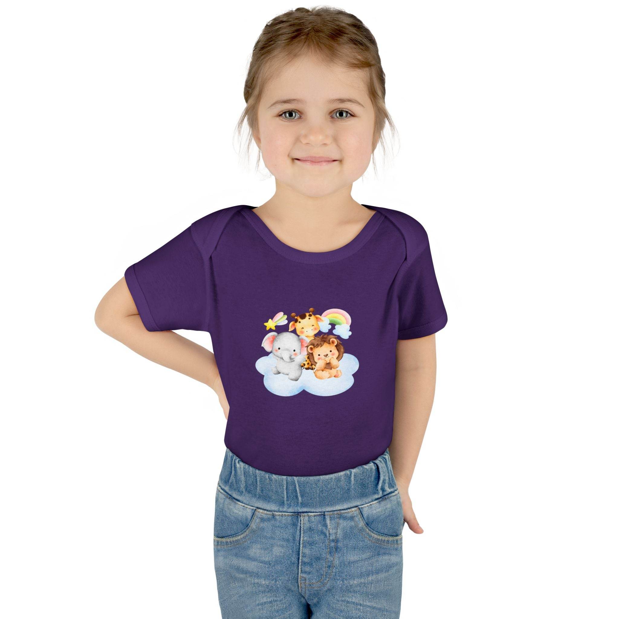 Cloud Buddies Infant Baby Rib Bodysuit - Esmeralda Ecostore