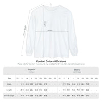 Senior Class of 2026 Butterfly Unisex Garment-Dyed Long Sleeve T-Shirt
