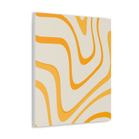 Golden Flow Canvas Gallery Wraps