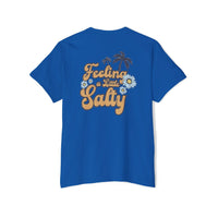 Blue Ocean Unisex Heavy Cotton Pocket Tee - Esmeralda Ecostore