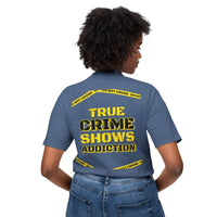 True Crime Shows Addiction Unisex HD Cotton™ T-Shirt - Esmeralda Ecostore