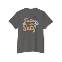 Blue Ocean Unisex Heavy Cotton Pocket Tee - Esmeralda Ecostore