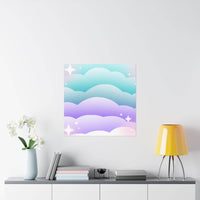 Cloudscape Matte Horizontal Posters - Esmeralda Ecostore