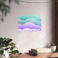 Cloudscape Matte Horizontal Posters - Esmeralda Ecostore