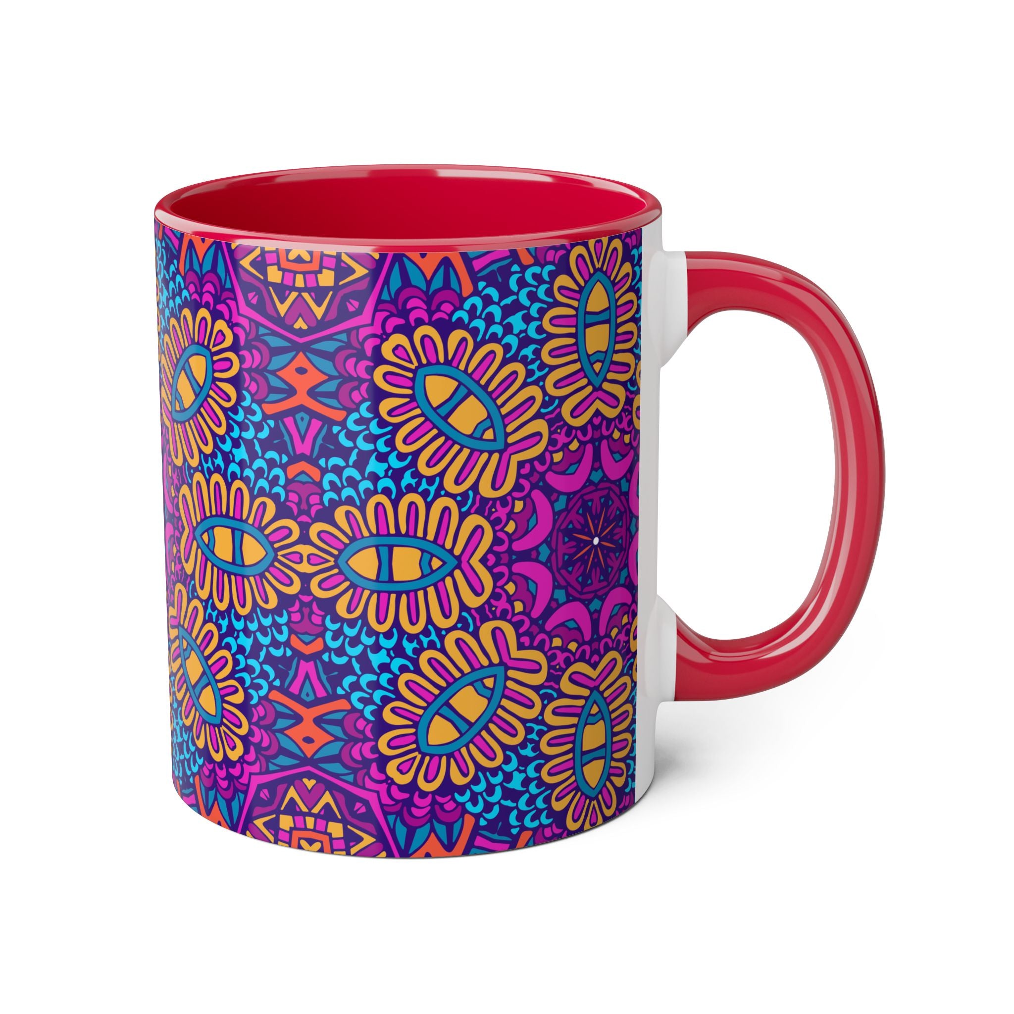 Psychedelic Accent Mugs