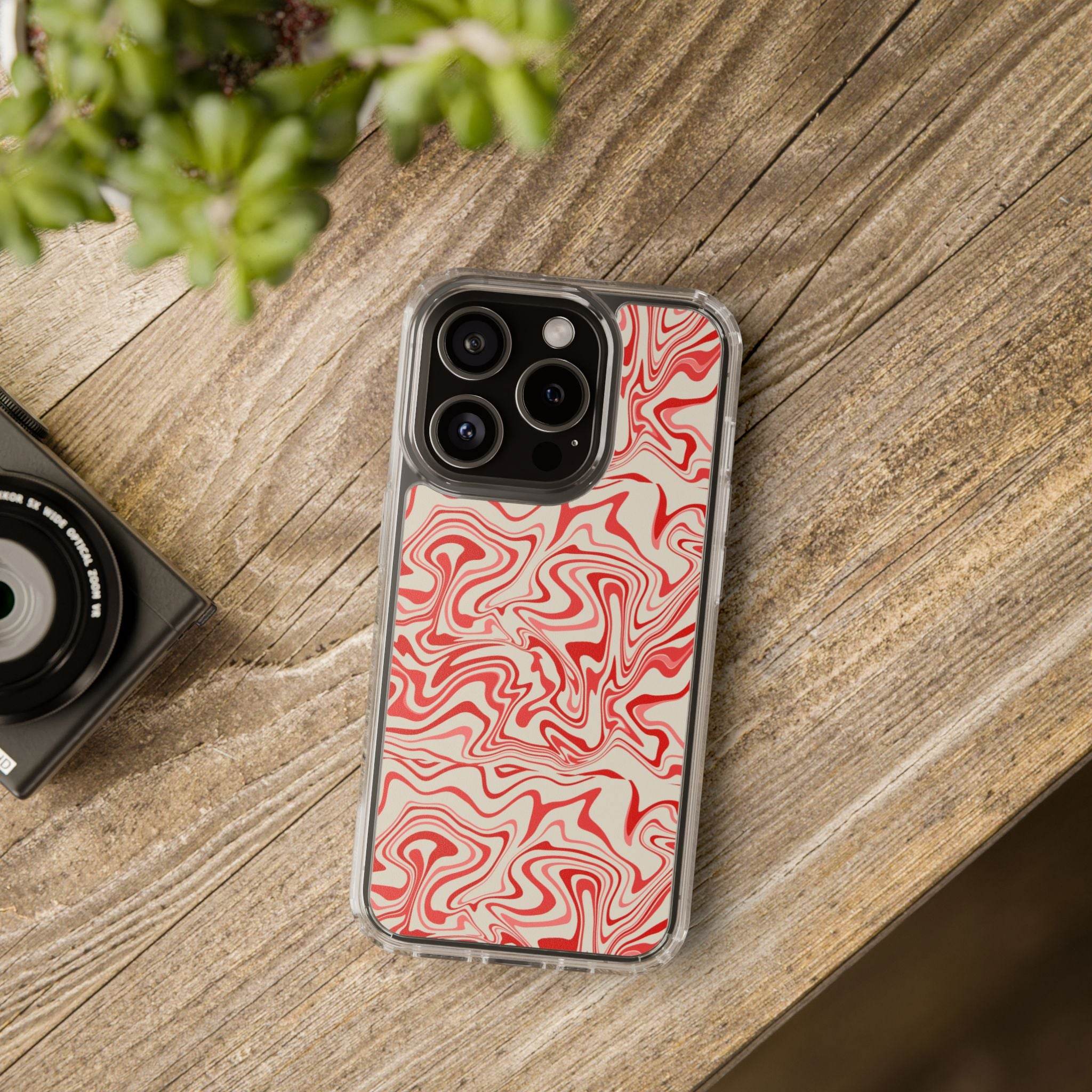 Lava Flow Sustainable Phone Clear Cases - Esmeralda Ecostore