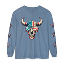 Liberty Horns Unisex Garment-Dyed Long Sleeve T-Shirt