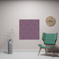 Optical Grid Matte Paper Poster