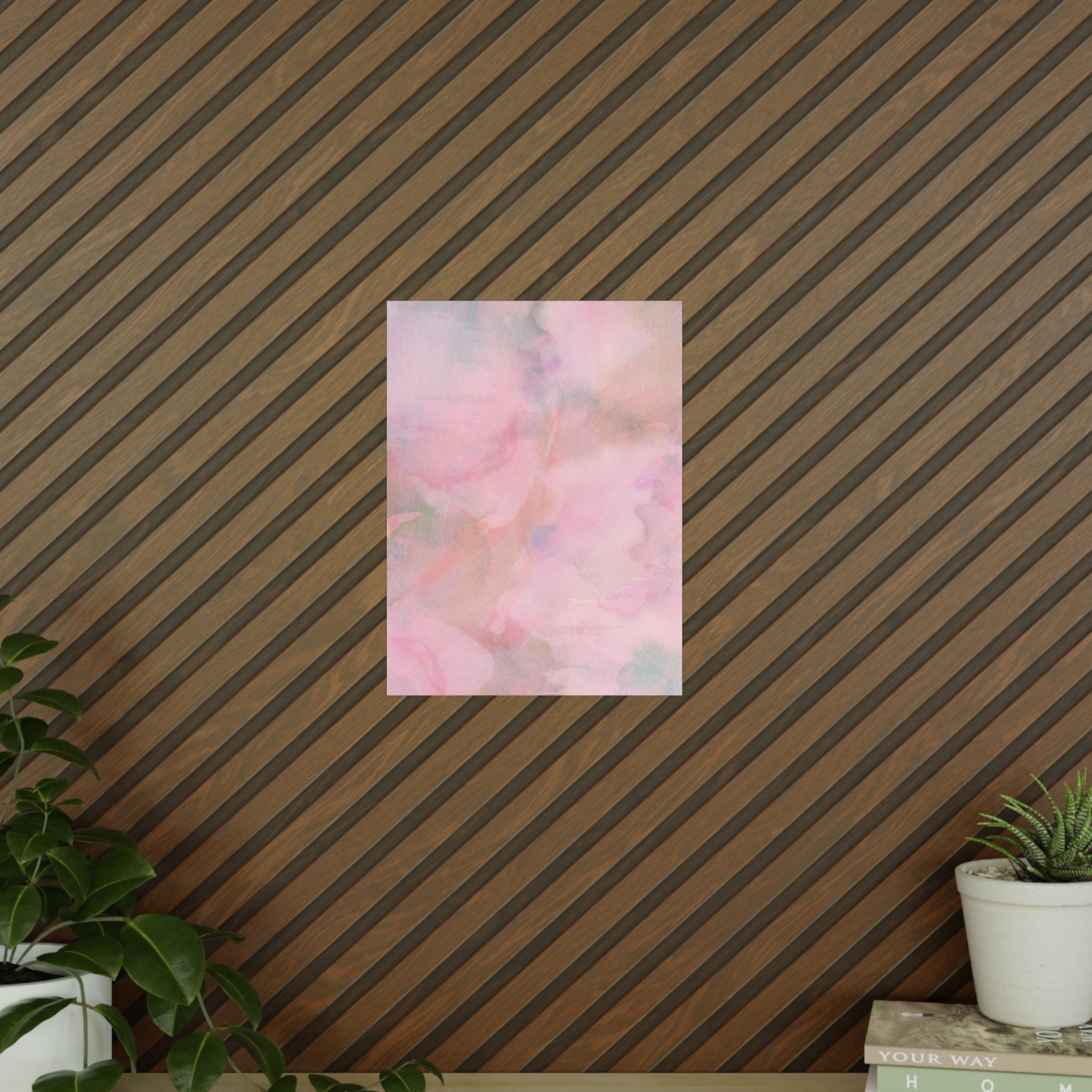 Pink Mist Photopaper Posters