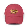 Sarcastic Unisex Distressed Cap - Esmeralda Ecostore