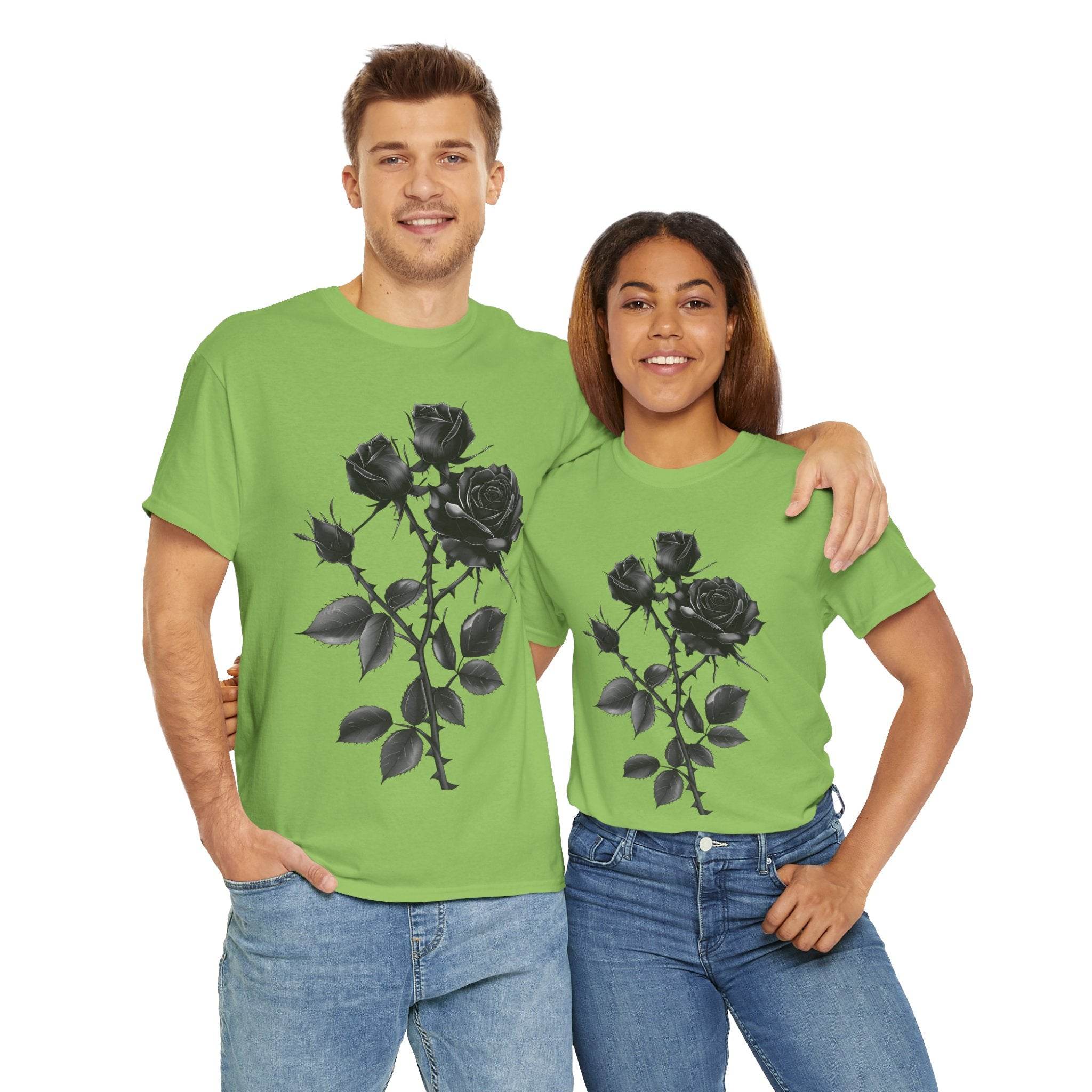 Eclipse Rose Unisex Heavy Cotton Tee