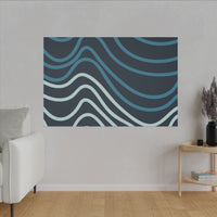 Wiggle Waves Matte Canvas